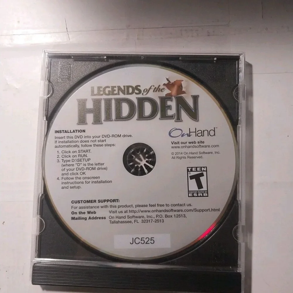 Legends of the Hidden 6 Pack Hidden Object Collection PC DVD-ROM Video Game